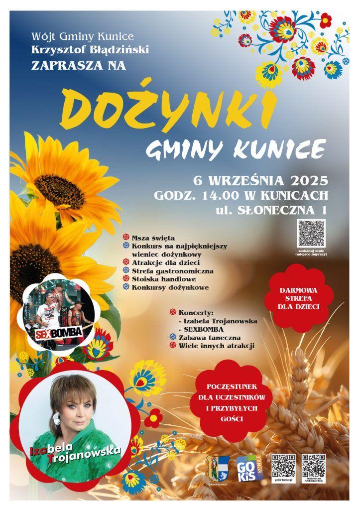 Dożynki w Gminie Kunice