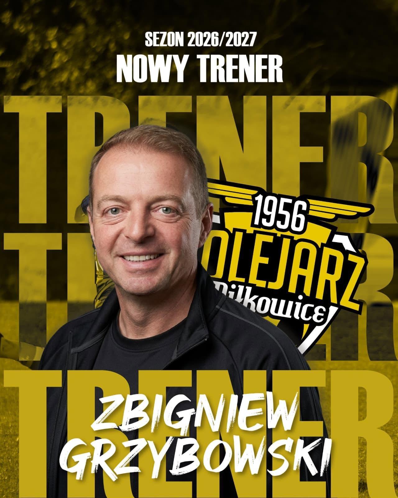 Z.Grzybowski trenerem reaktywowanego Kolejarza