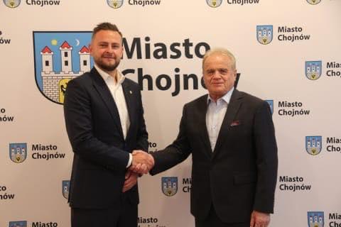 Wicemarszałek Michał Rado z wizytą w Chojnowie