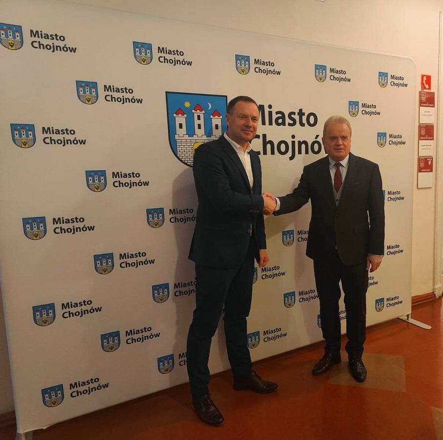 Minister P. Borys z wizytą w Chojnowie