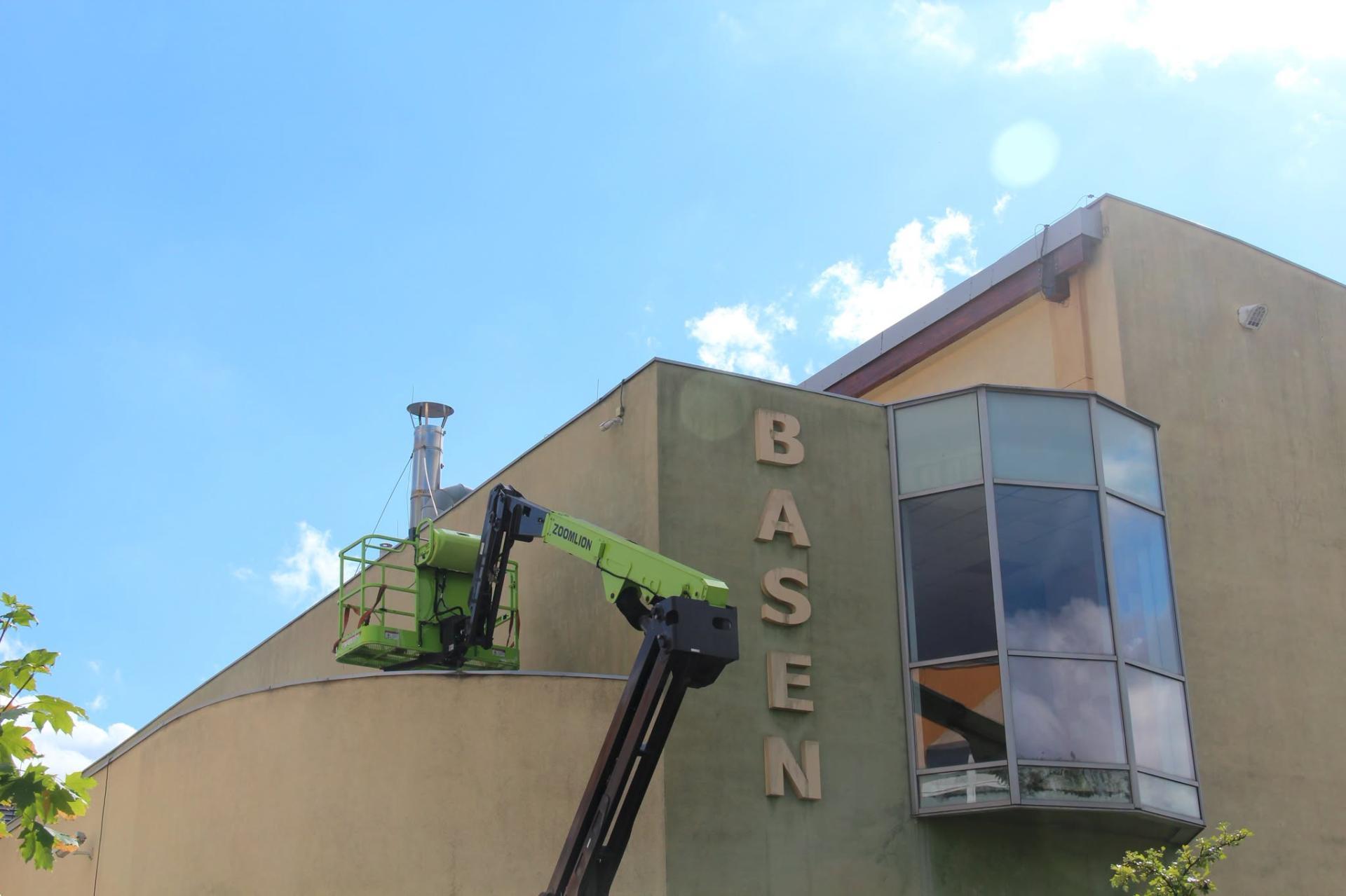 Modernizacja dachu budynku Basenu Miejskiego