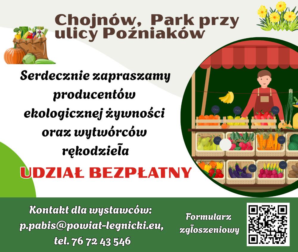 Zapraszamy na Powiatowe Targi Produktów Lokalnych do Chojnowa