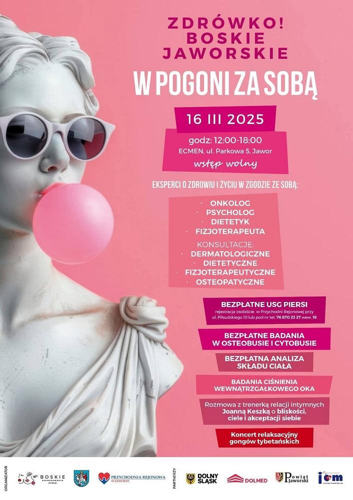 "Zdrówko! Boskie Jaworskie" - wyjątkowy event dla kobiet już w niedzielę 16 marca w Jaworze