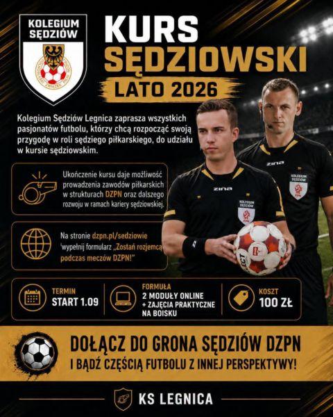 Nie tylko gwizdek. Kurs sędziowski może być początkiem nowej drogi zawodowej