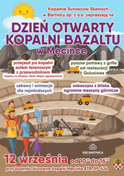 Dzień Otwarty Kopalni Bazaltu w Męcince