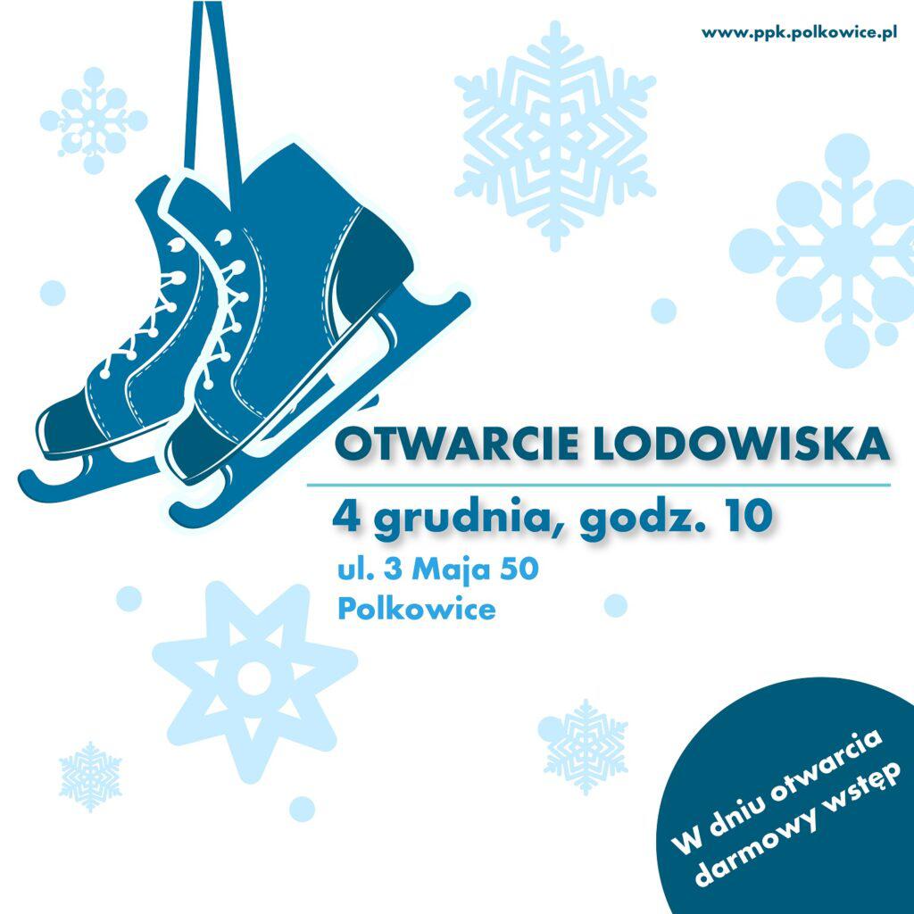 Lodowisko w Polkowicach gotowe do otwarcia