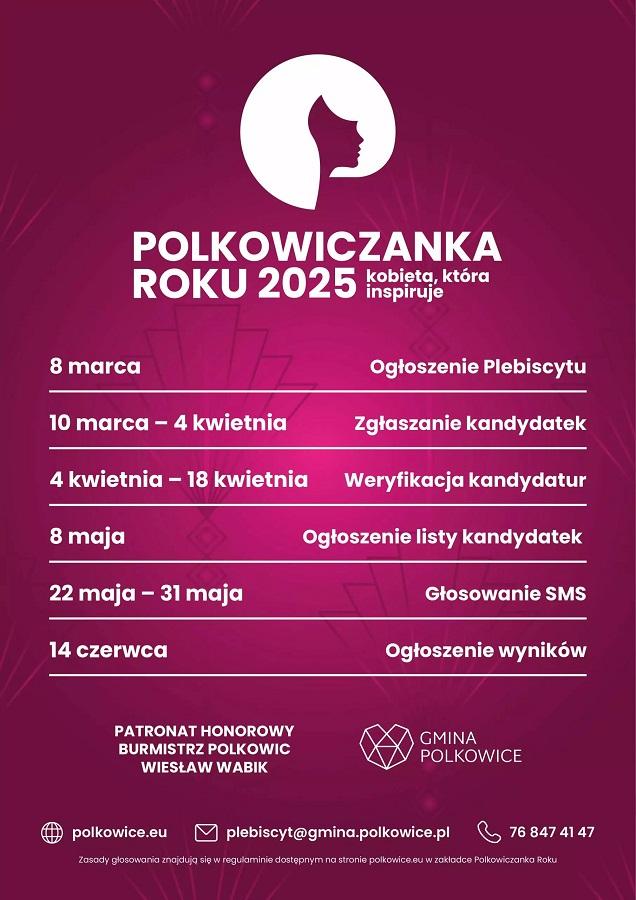 Ruszył plebiscyt Polkowiczanka roku 2025