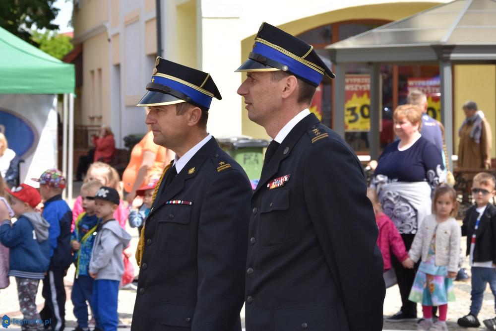 Wsparcie dla polkowickich strażaków w walce z covid-19