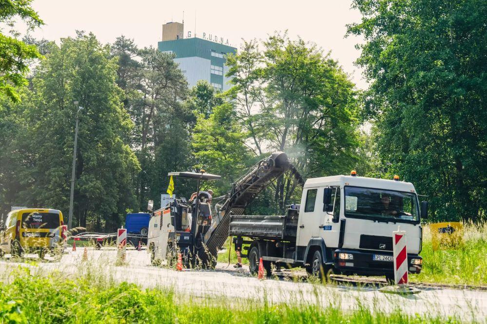 Ruszyły remonty i naprawy dróg w gminie Polkowice