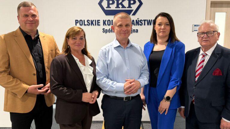 Samorząd rozmawia z PKP o modernizacji stacji kolejowej
