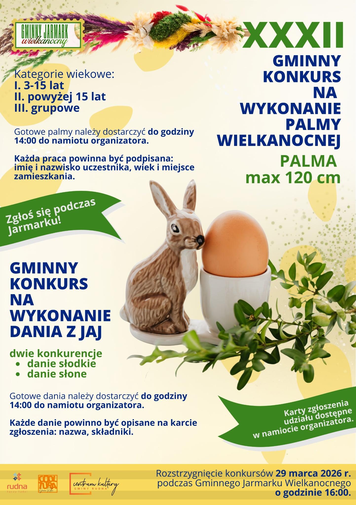 Zapraszamy na Jarmark Wielkanocny do Chobieni