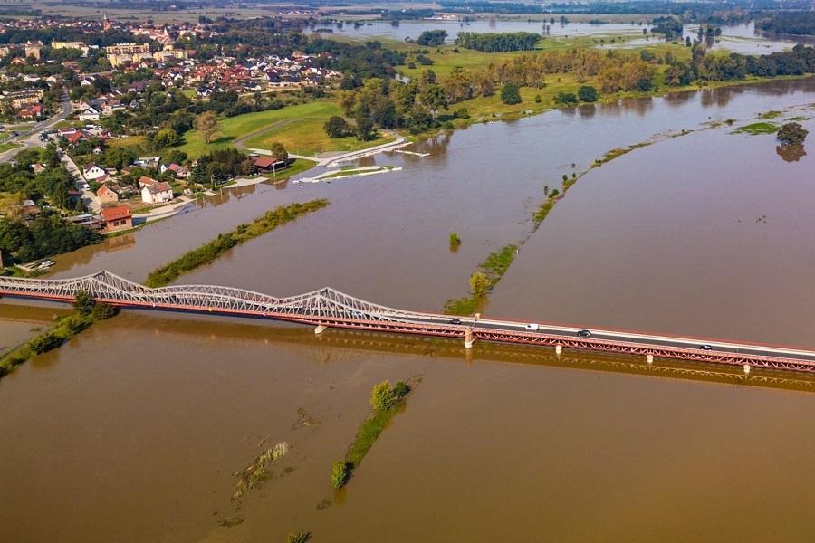 Most w Ścinawie znów otwarty