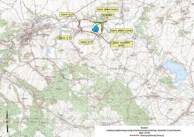 Budowa zbiornika przeciwpowodziowego Rzymówka na Kaczawie z dofinansowaniem UE
