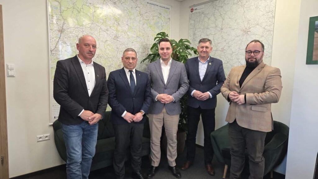 Rozmowy o drogach wojewódzkich w gminie Zagrodno