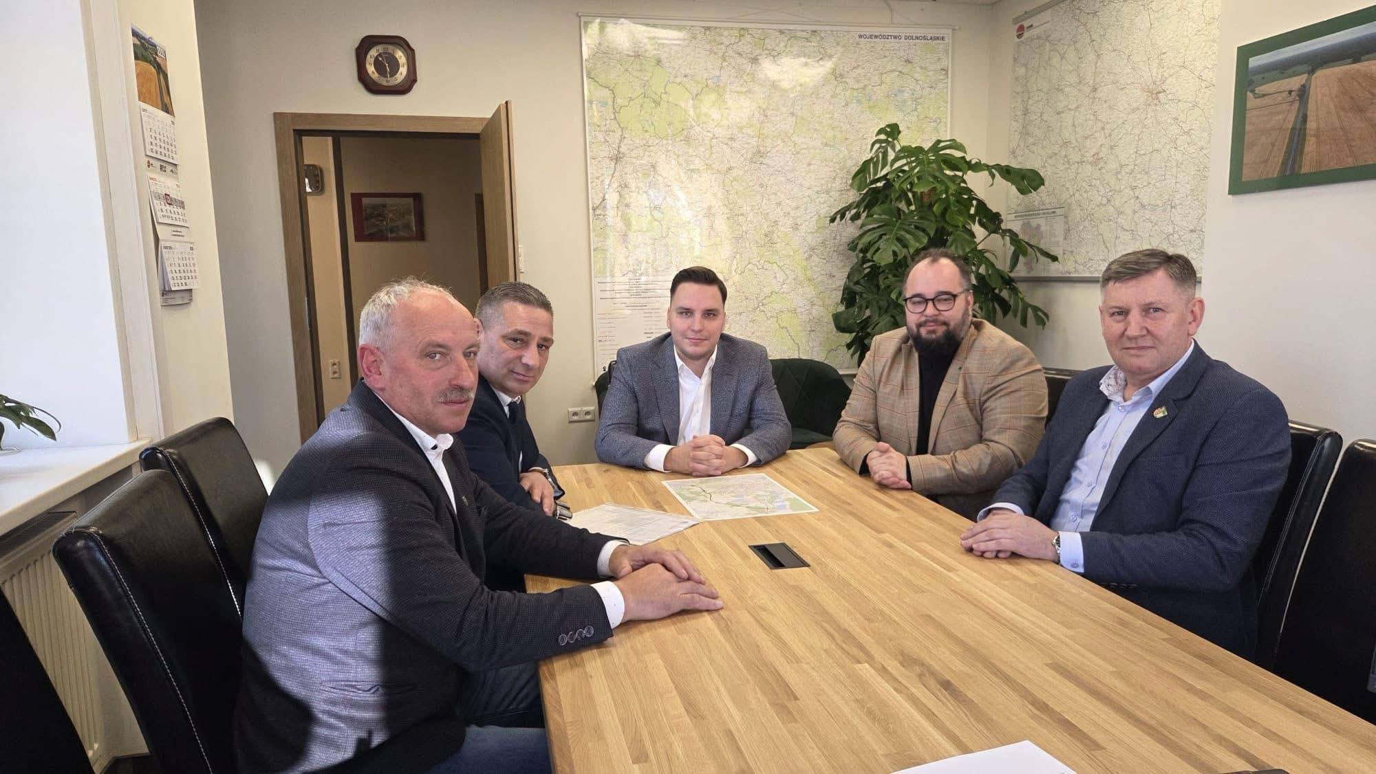 Rozmowy o drogach wojewódzkich w gminie Zagrodno