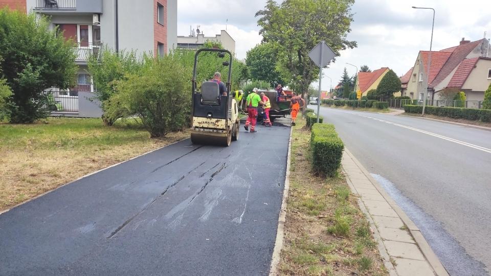 Ścieżka na gwarancji. Wykonawca zabrał się za naprawę