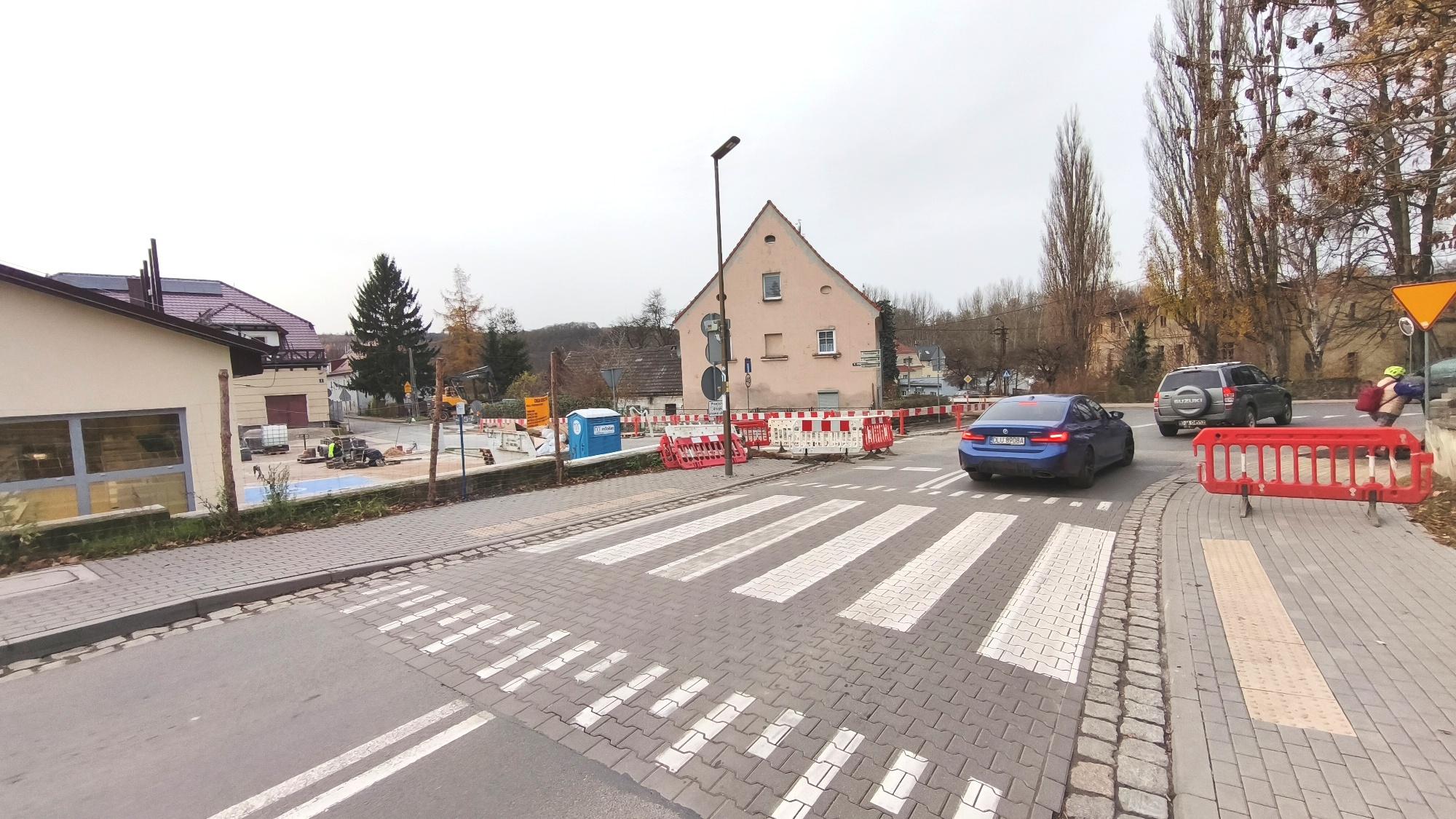 Krzyżówka przy nowym markecie do przebudowy 