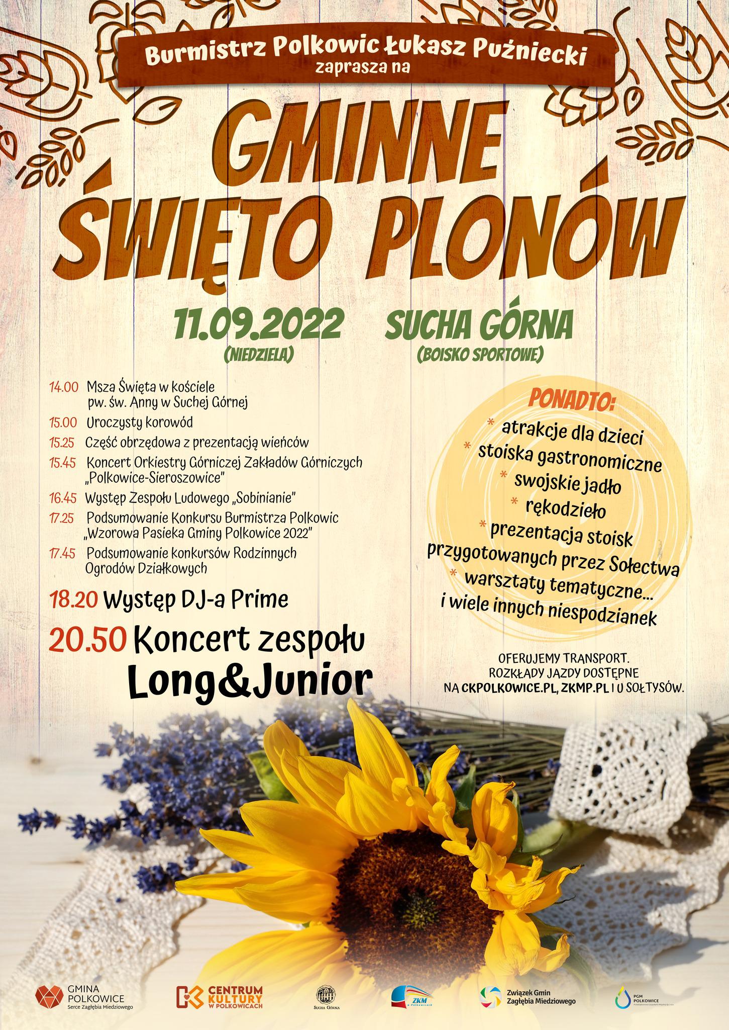 W niedzielę Gminne Święto Plonów w Polkowicach