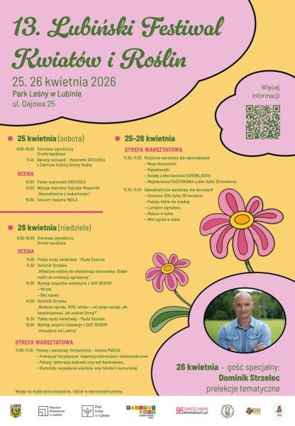 13. Lubiński Festiwal Kwiatów i Roślin – dwa dni ogrodowych inspiracji 