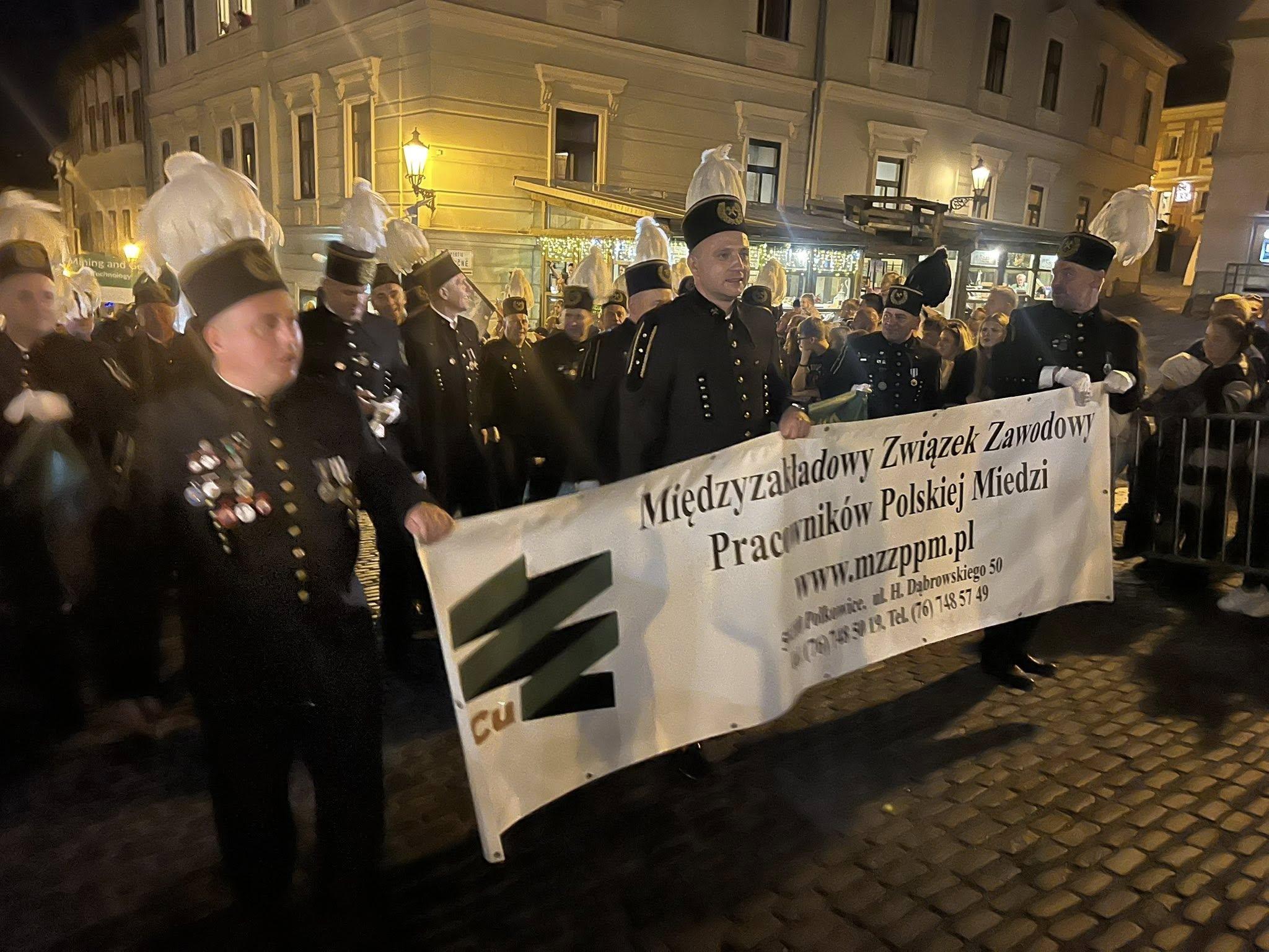 Związkowcy z KGHM na święcie górników na Słowacji