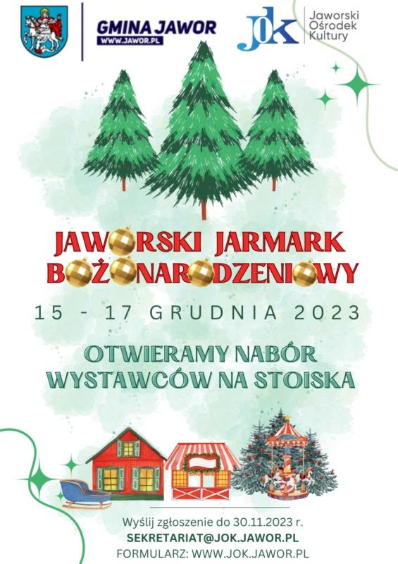 Zaproszenie dla wystawców na Jaworski Jarmark Bożonarodzeniowy