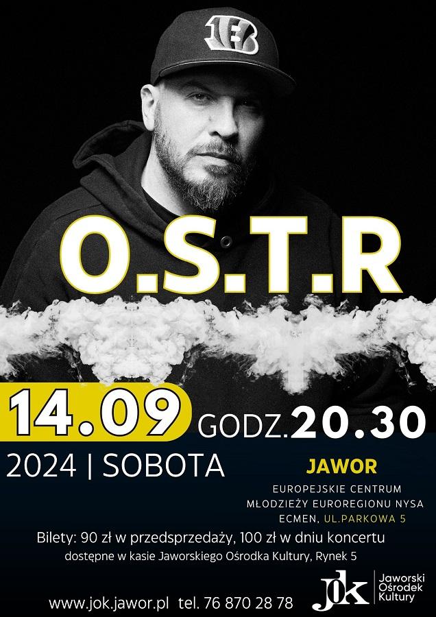 Koncert Adama O.S.T.R. Ostrowskiego w Jaworze jesienią 2024