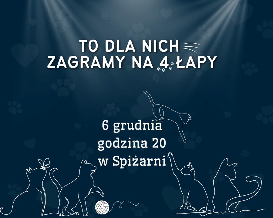 Zagrają na 4 łapy