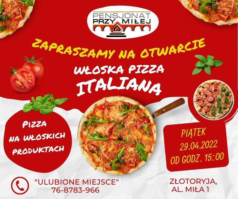 Włoska pizza w Złotoryi. Kulinarna uczta już od piątku