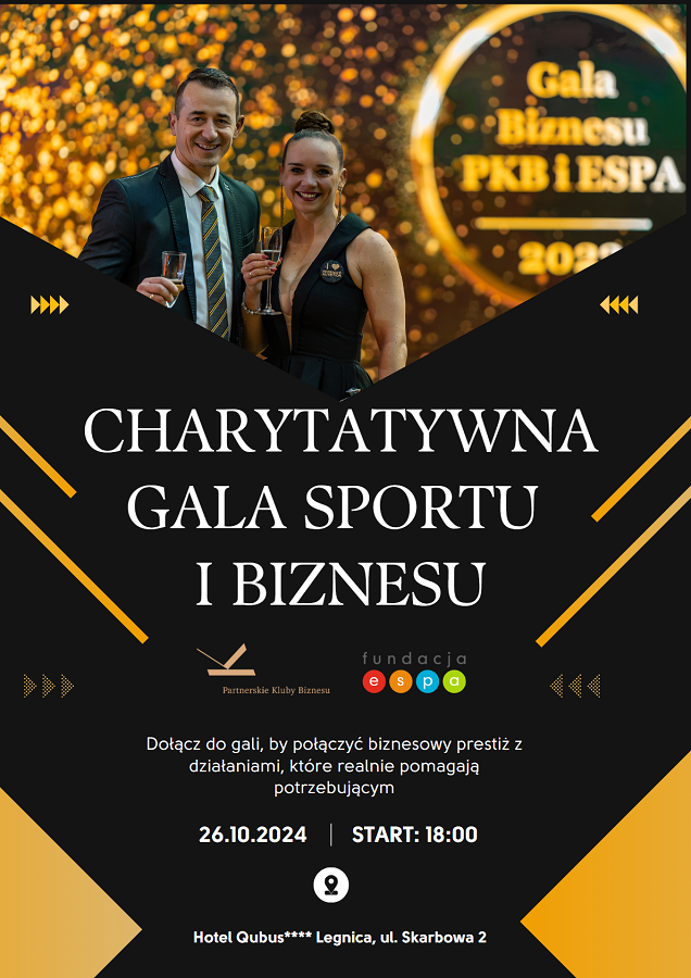 Zbliża się Charytatywna Gala Sportu i Biznesu