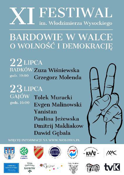 Bardowie wolności i demokracji zapraszają na "Wołodia pod Szczelińcem"