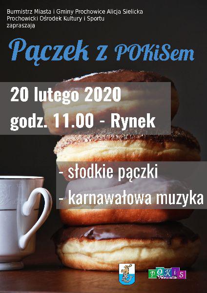 Pani burmistrz zaprasza na pączki