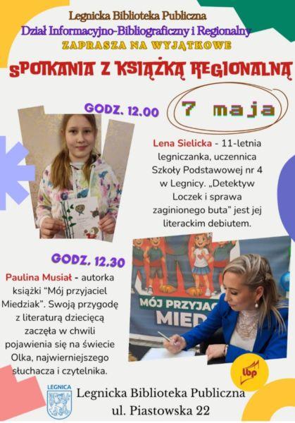 Po Majówce spotkanie z 11-letnią autorką książek Leną Sielicką !