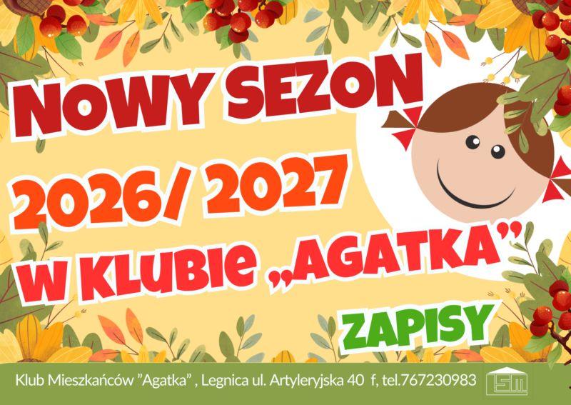 Nowy sezon w klubie "Agatka"