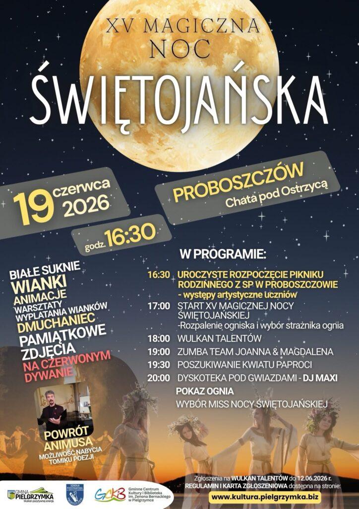 Trwają zapisy na Festiwal Talentów Nocy Świętojańskiej w Proboszczowie 