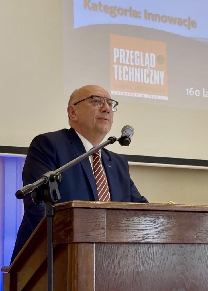Zbigniew Bryja Złotym Inżynierem w kategorii innowacje