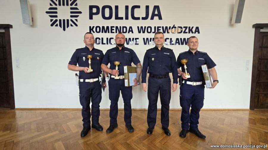 Złotoryjski policjant najlepszy na Dolnym Śląśku