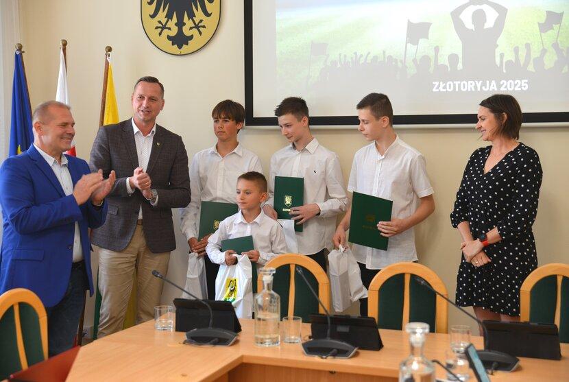 Złotoryjska akrobatyka w złocie