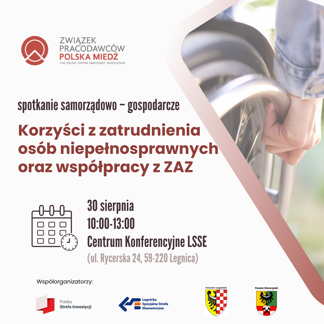 Konferencja o korzyściach z zatrudniania osób niepełnosprawnych