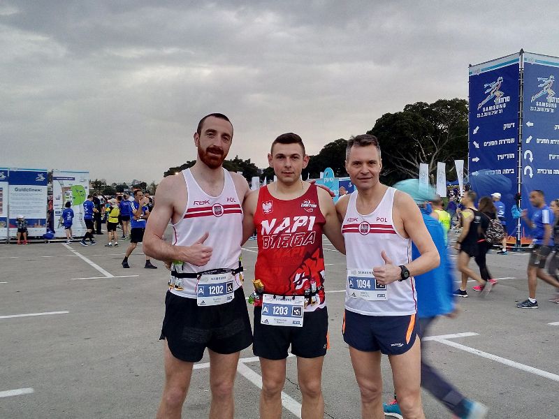 Złotoryjanie szybcy w maratonie w Tel-Avivie