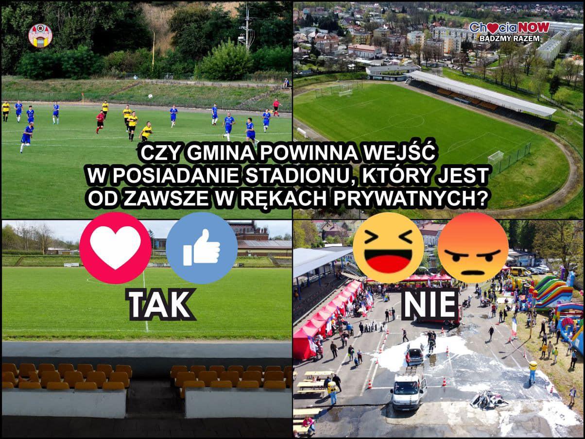 Burmistrz i radni uratują stadion? Chocianów w to wierzy!