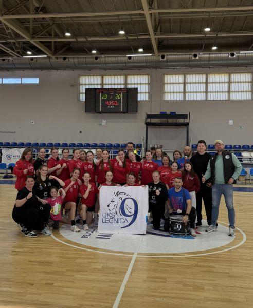 Młodziczki UKS Dziewiątka Legnica awansowały do 1/4 Mistrzostw Polski Młodziczek