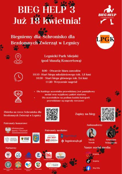 Bieg HELP 3 już w najbliższą sobotę