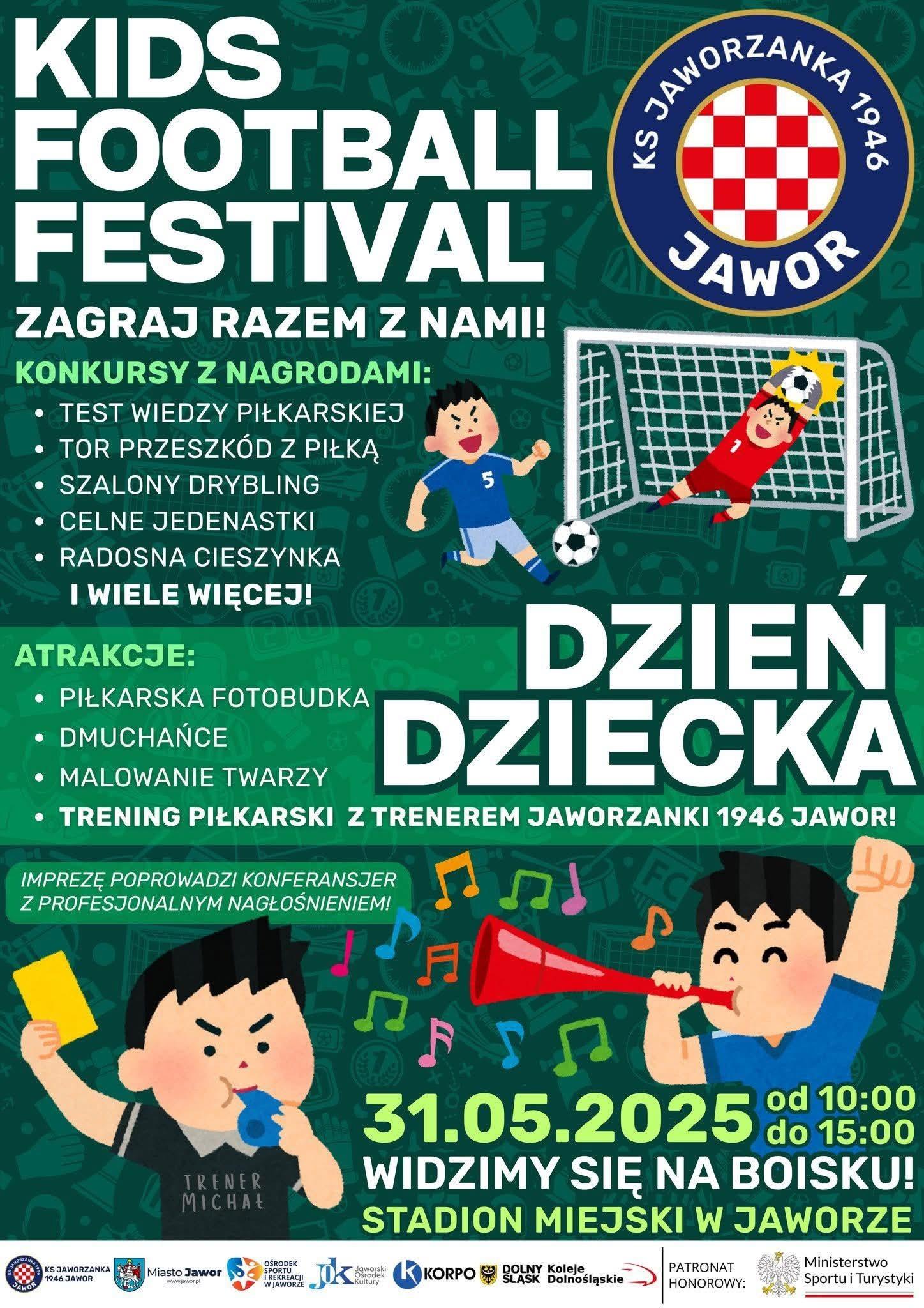Piłkarskie święto w Jaworze. Kids Footbal Festival już w sobotę !