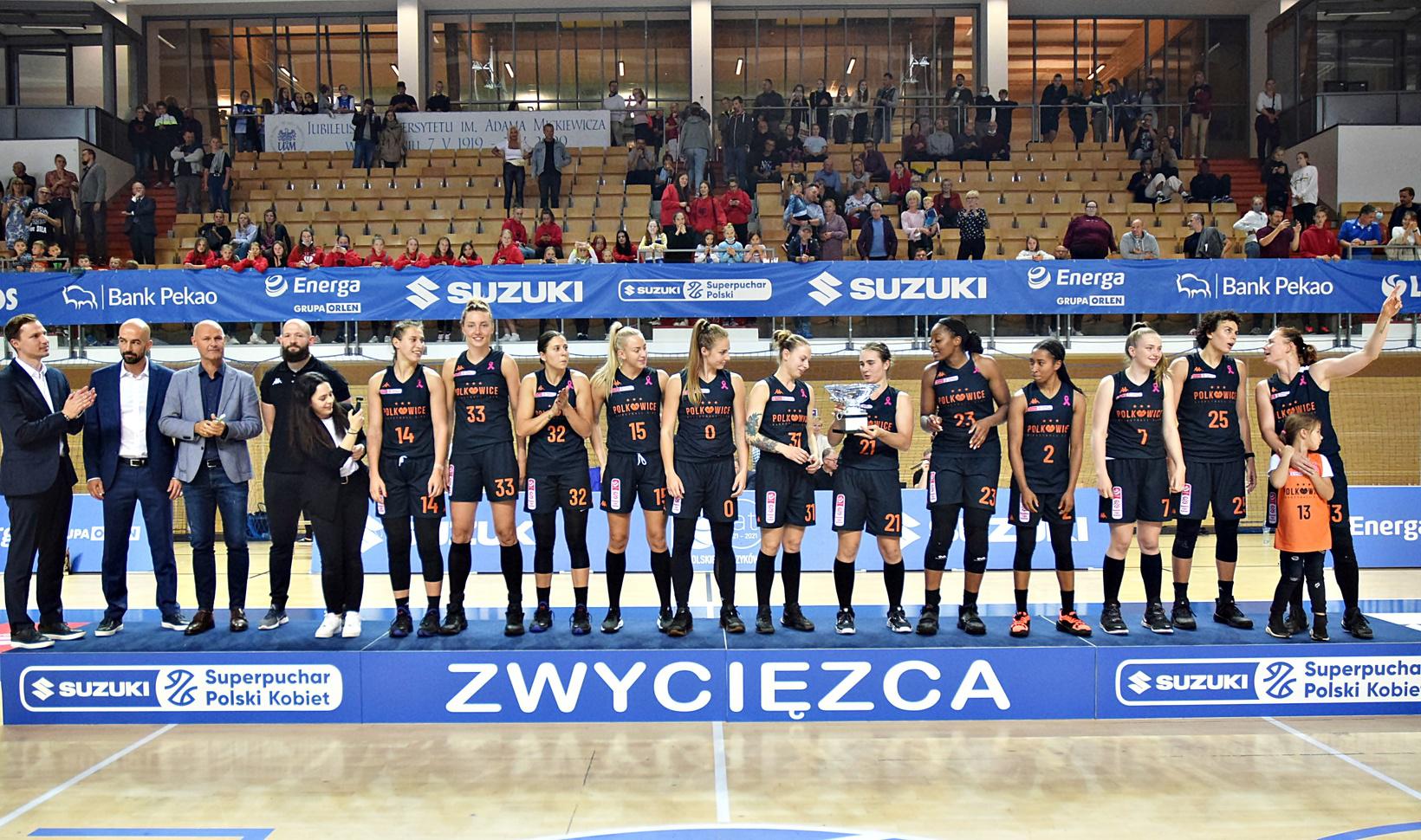 Polkowicki Basket Club z Superpucharem Polski