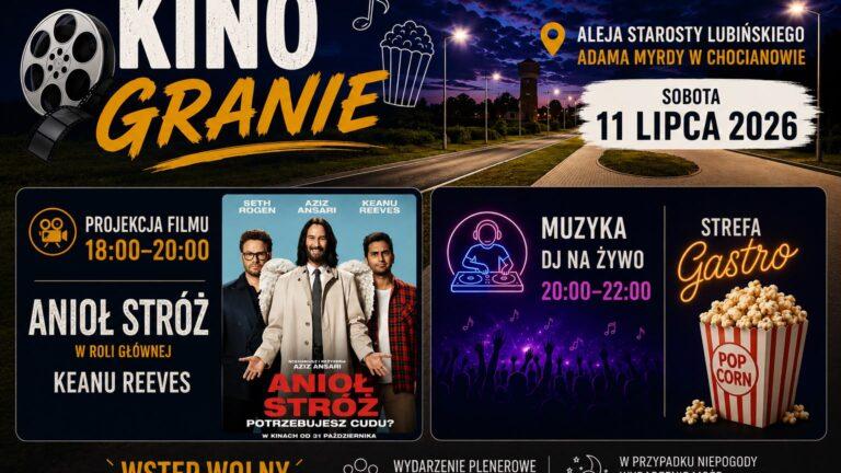 Letnie Kino Plenerowe w Chocianowie