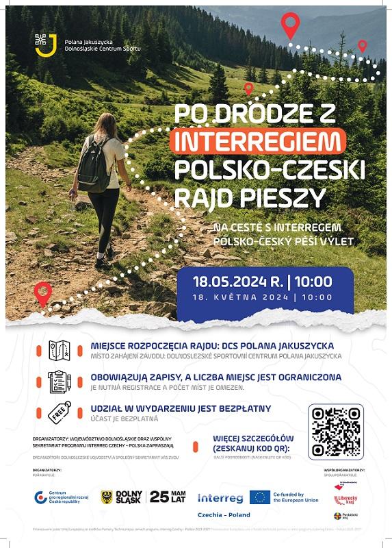 Polsko-Czeski Rajd Pieszy „Po drodze z Interregiem” już 18 maja w Szklarskiej Porębie!