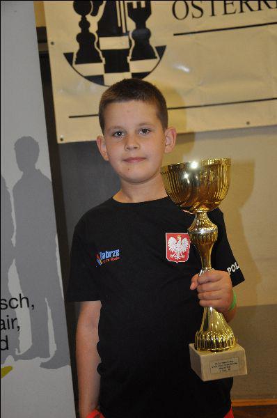 Maksymilian Janeczek mistrzem UE w szachach