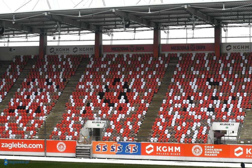 Nowe siedziska na stadionie KGHM Zagłębie Arena (FOTO)