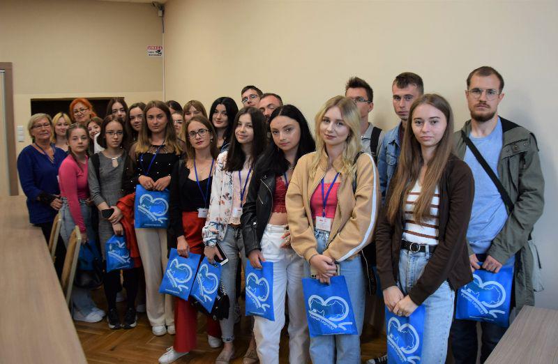 Studenci z Ukrainy gośćmi władz Powiatu Legnickiego