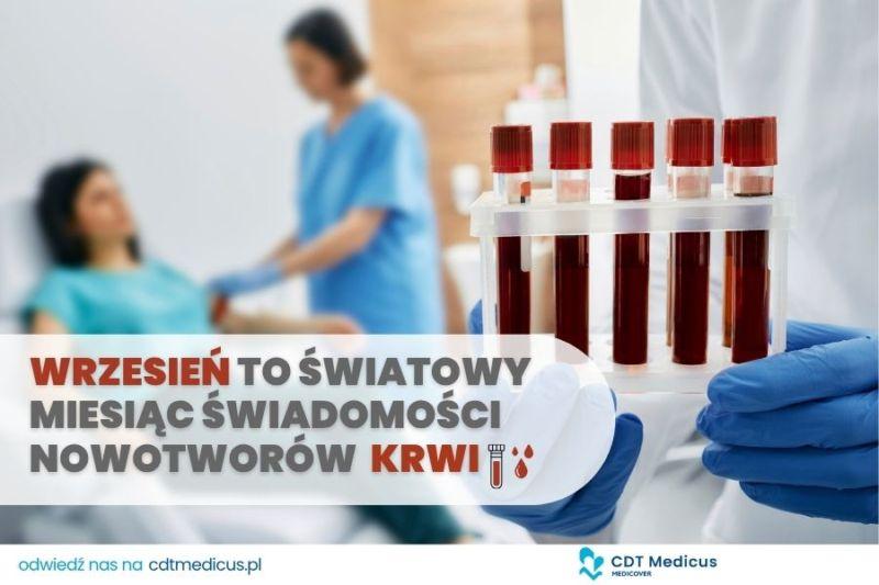 Nowy pakiet badań „Zdrowa Krew” tylko we wrześniu w CDT Medicus
